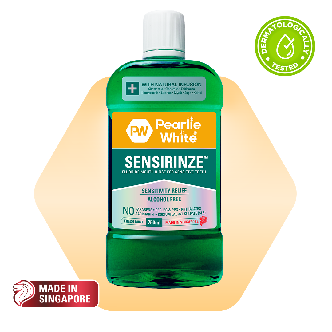 Sensirinze™ Fluoride Mouth Rinse for Sensitive Teeth 750ml [Expires Sept 2024]